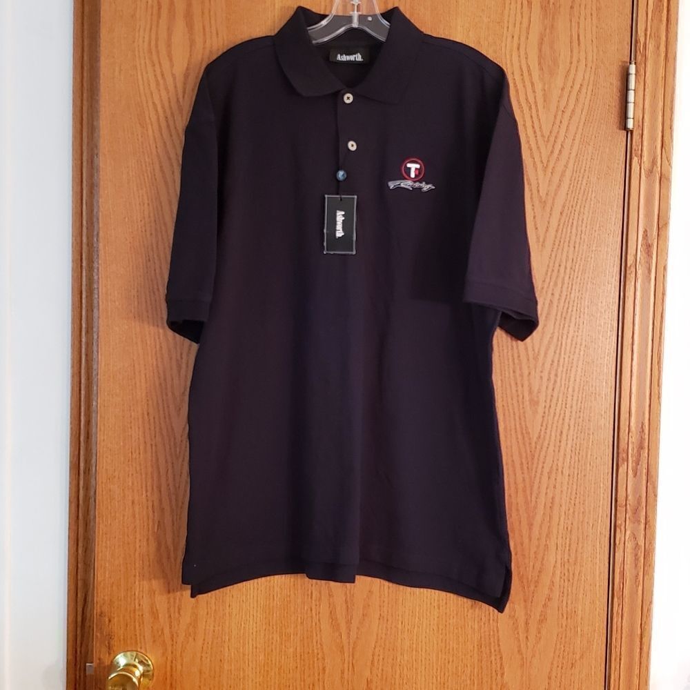 NWT Ashworth Tony Stewart Racing Polo Shirt Sz XL